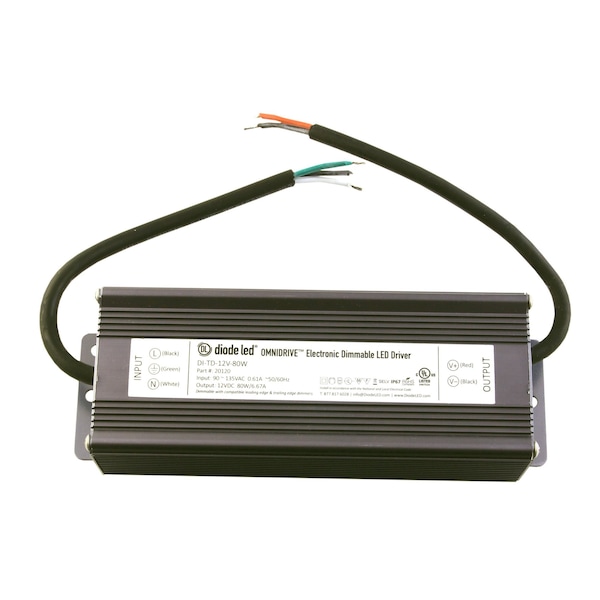 Diode Led OMNIDRIVE Electric Dimmable Driver - 80W, 24V DI-TD-24V-80W - main